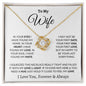 My Love & Light - Love Knot Necklace