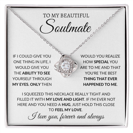 Beautiful Soulmate - Love Knot Necklace