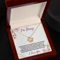 I'm Sorry - Turn Back Time - Love Knot Necklace