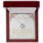 To My Bonus Mom - Eternal Bond Gold - Love Knot Necklace