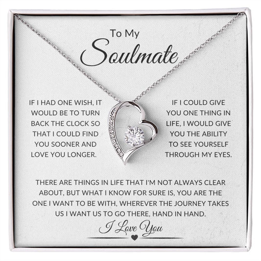 Soulmate - One Wish - Forever Love Necklace