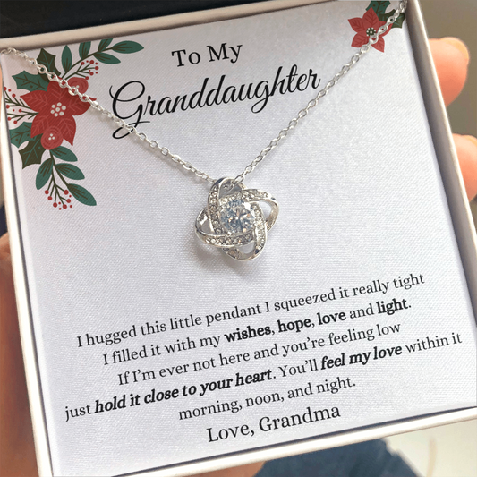 To My Granddaughter- Poinsetta